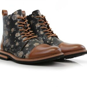 NEW Polar Fox BROOKE Men’s High Top Cap Toe Fashion Boots, Sz. 12